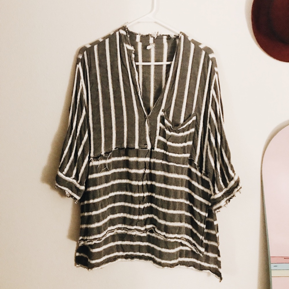 Chambray top